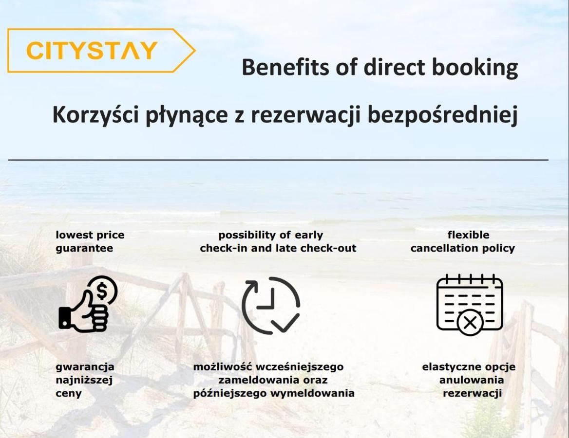 Citystay Lastadia Gdansk Apartment エクステリア 写真
